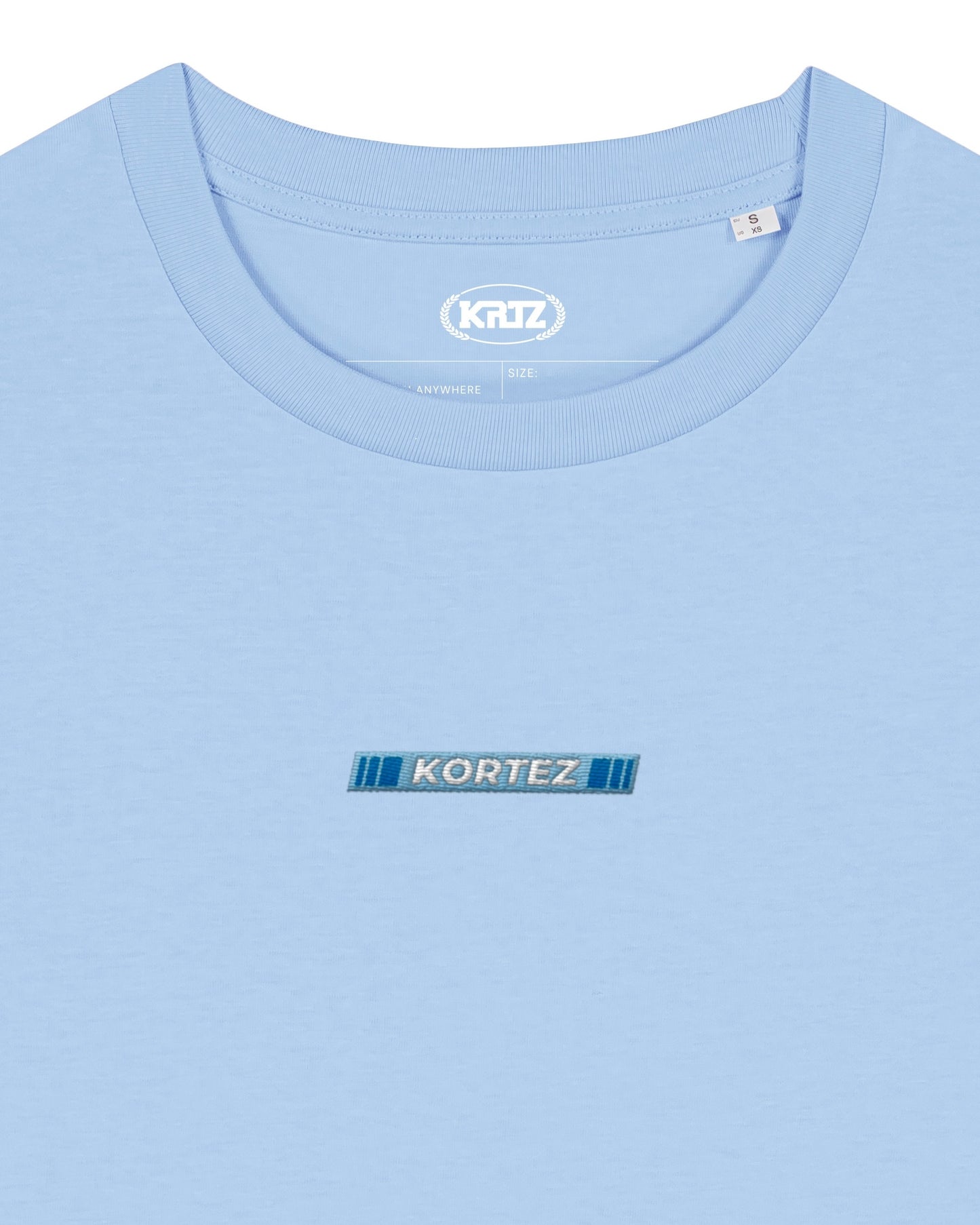 KORTEZ - Retro Logo Tee / Blue Soul