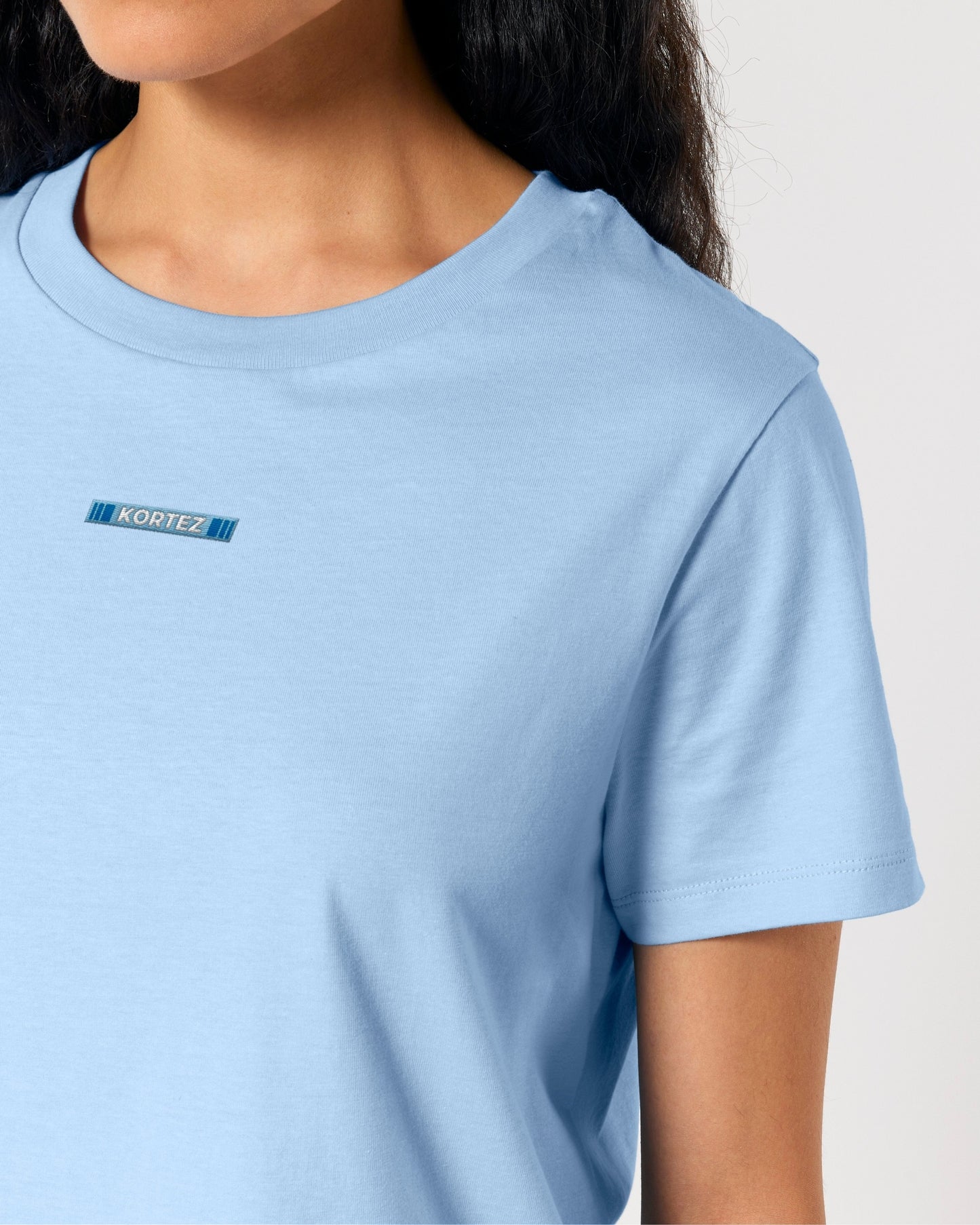 KORTEZ - Retro Logo Tee / Blue Soul