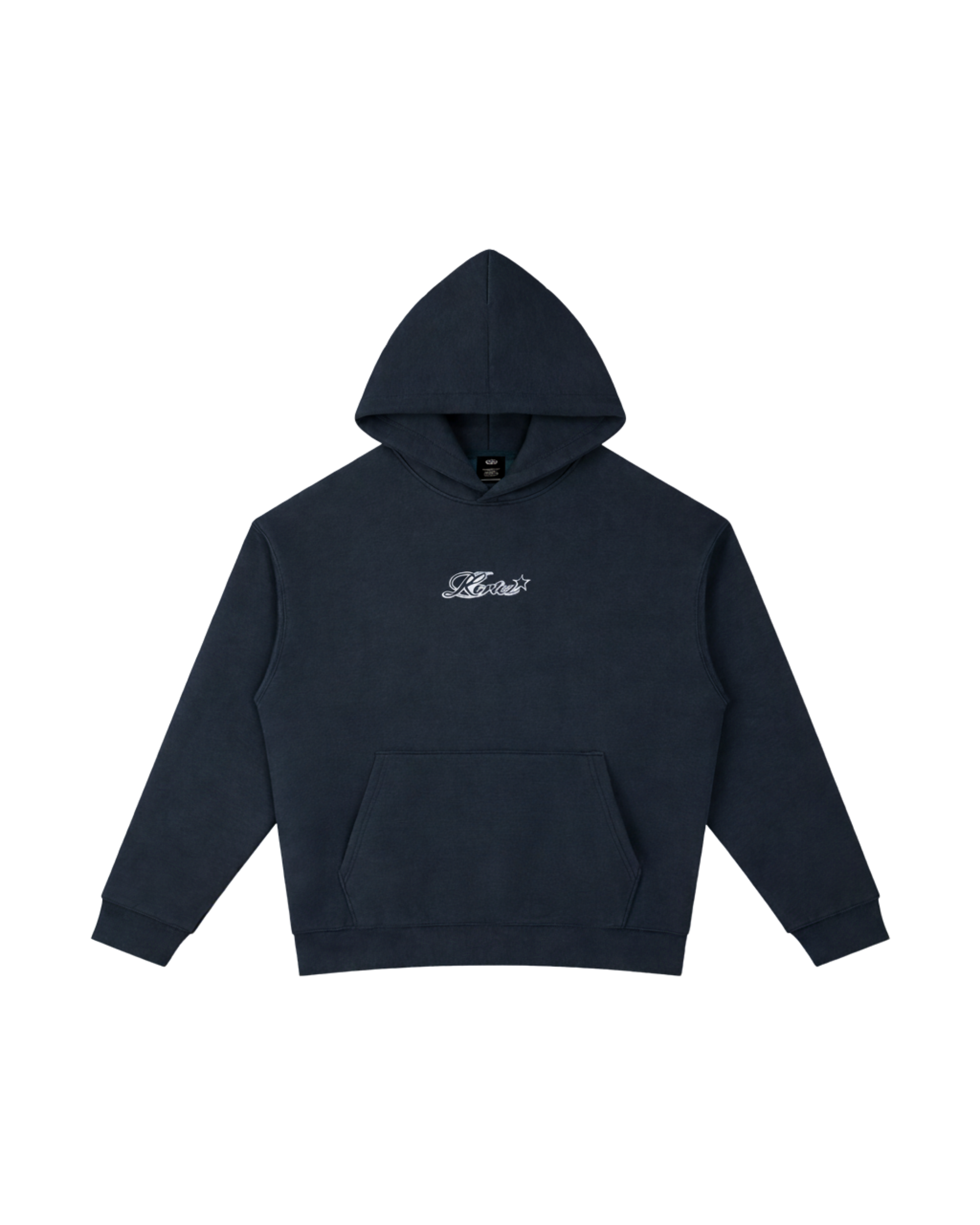 KORTEZ – Script Legacy Hoodie / Navy Blue