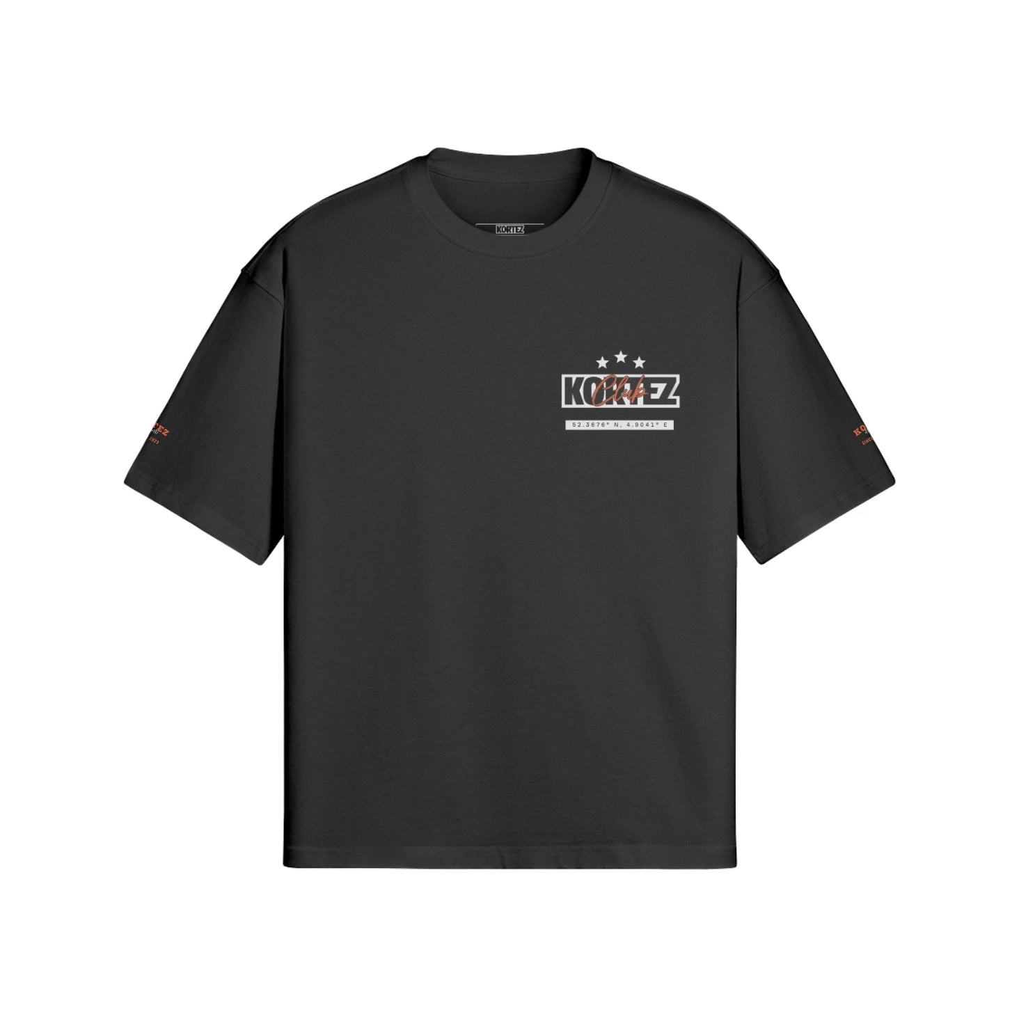 KORTEZ - Short Set (Black/Orange)