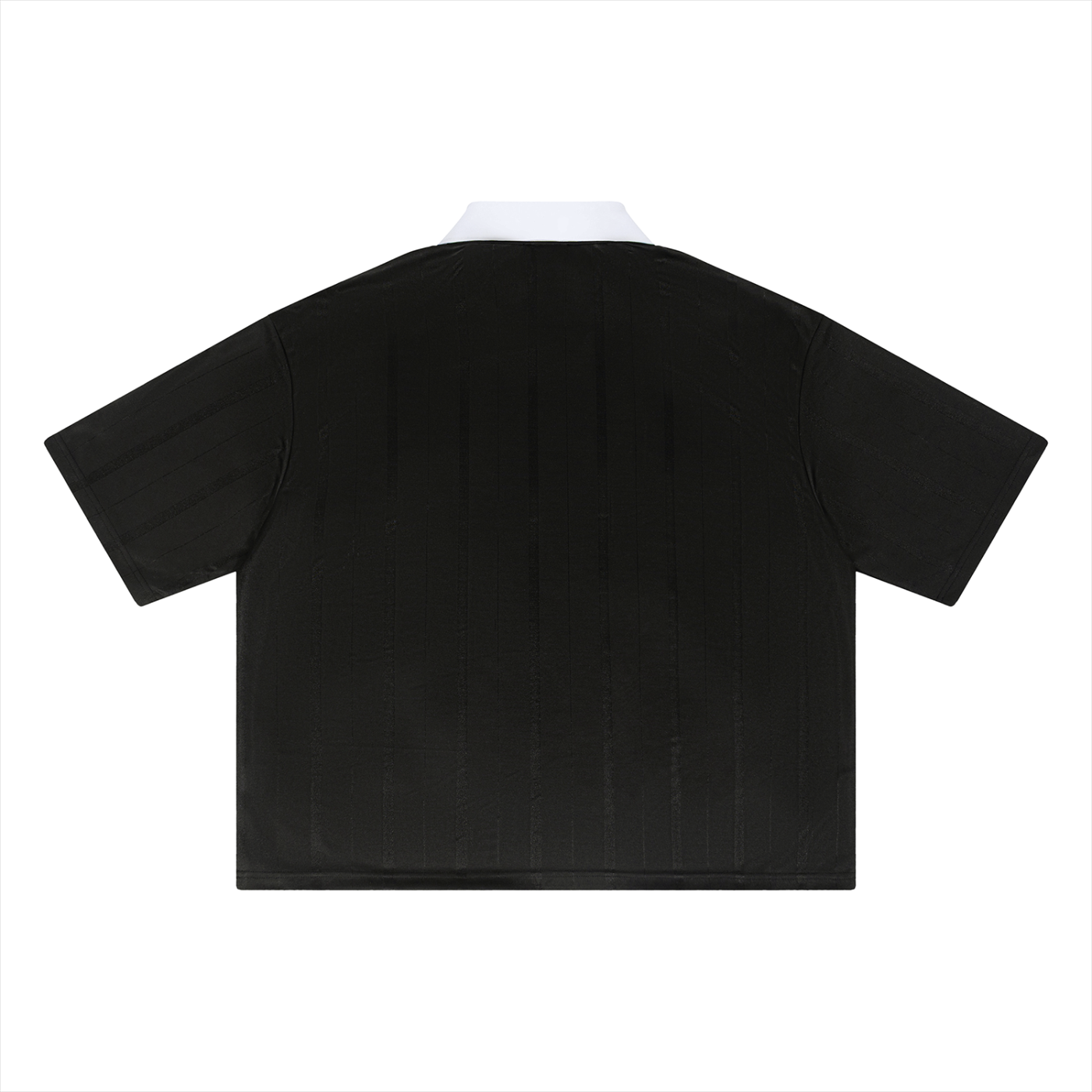 KORTEZ - Striped Soccer Jersey / Black