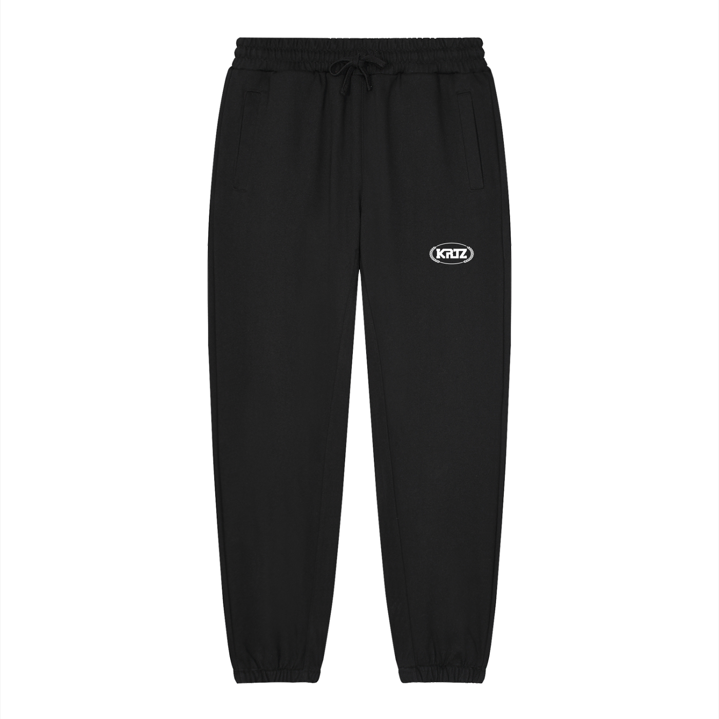 KORTEZ - Tapered Joggers / Black