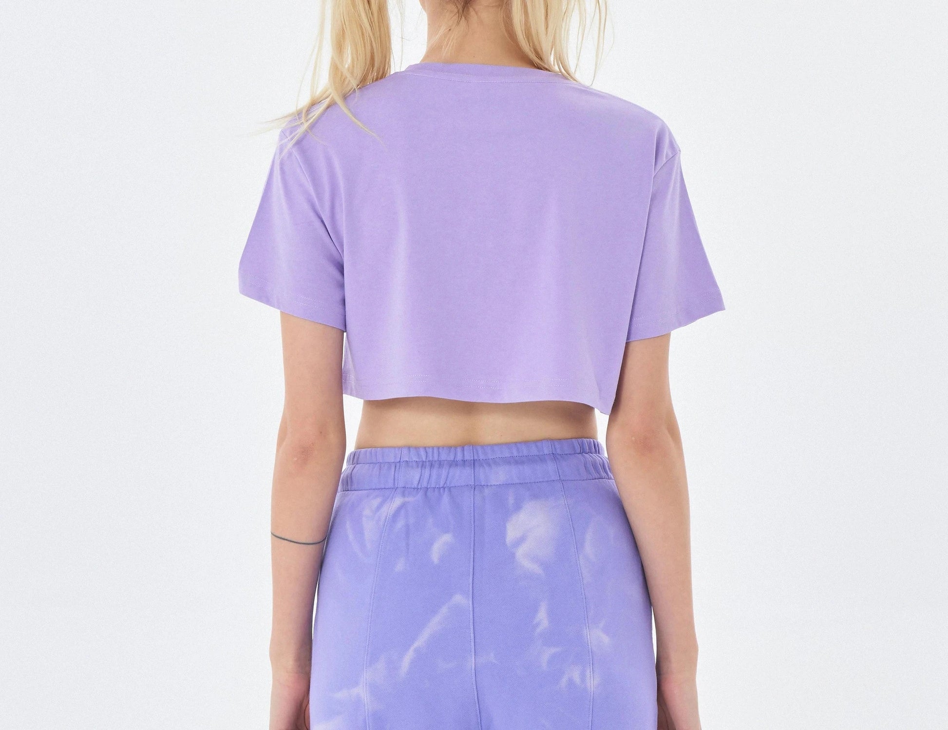 KORTEZ - Women's Crop Top (Lilac)