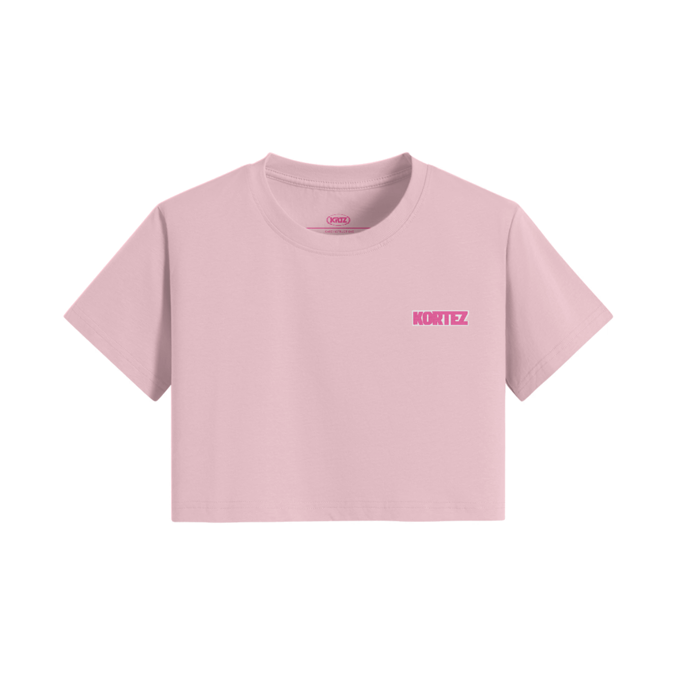 KORTEZ - Women's Crop Top Pink