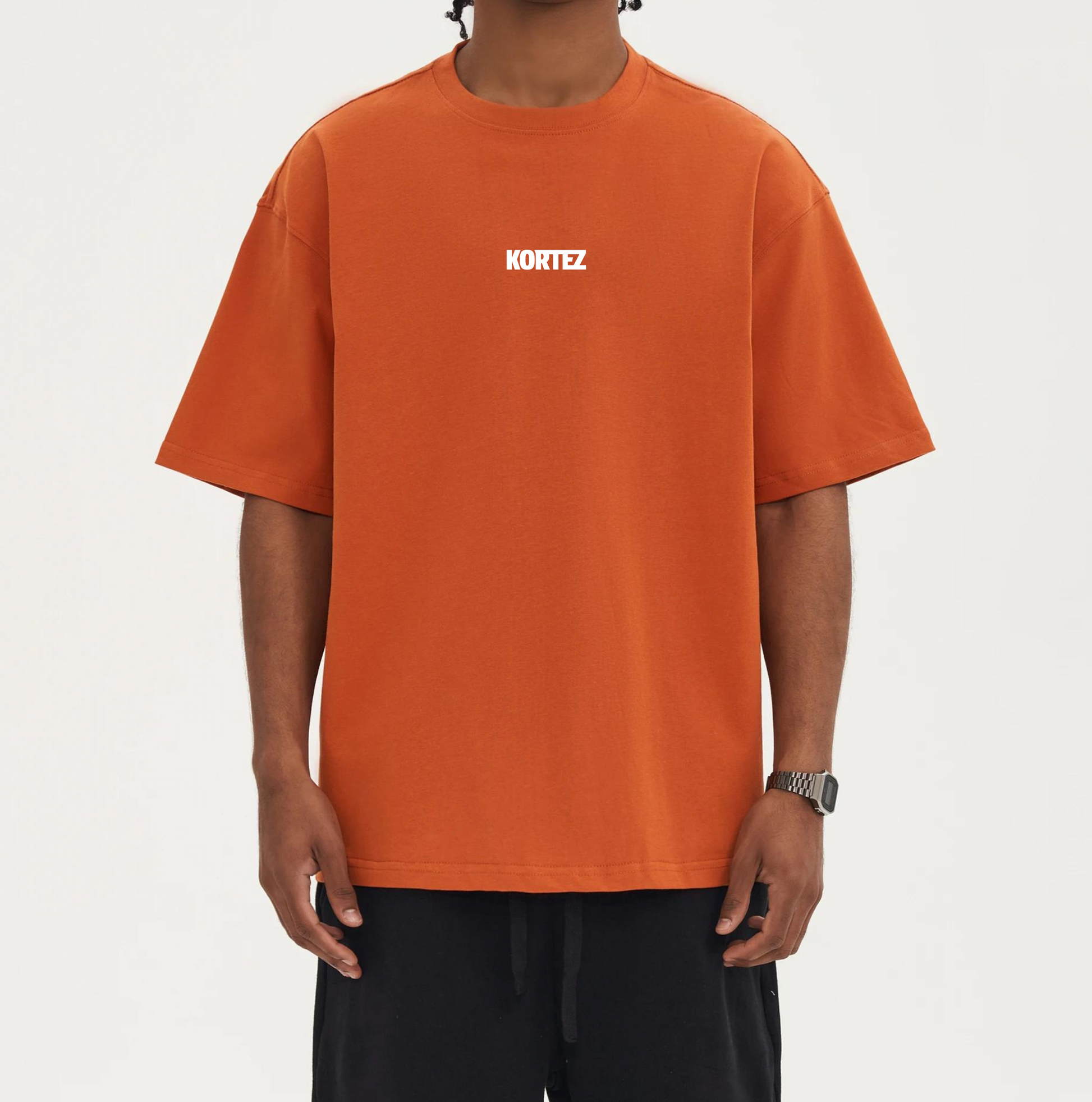 KORTEZ - Boxy T-shirt (Orange) | Official Kortez