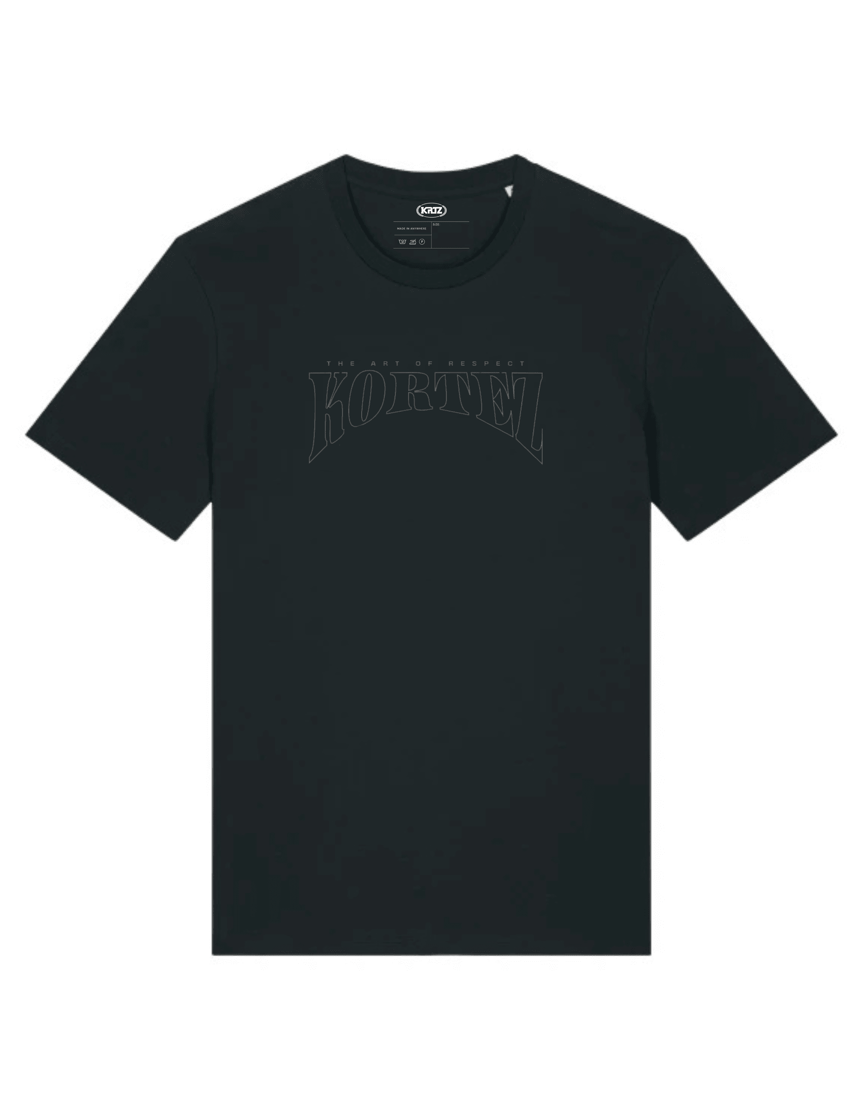 KORTEZ - T.A.O.R Tee / Black