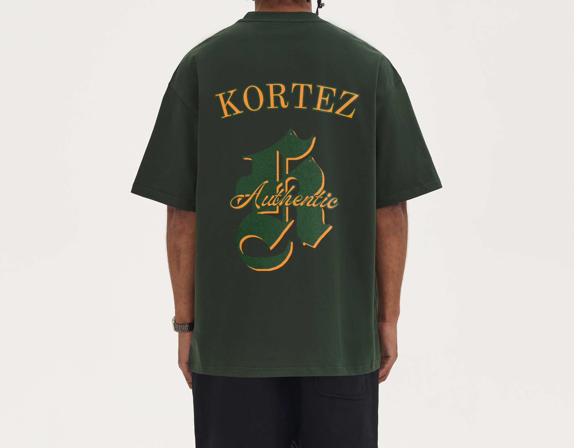 KORTEZ -  Boxy T-shirt (Jungle Green) | Official Kortez