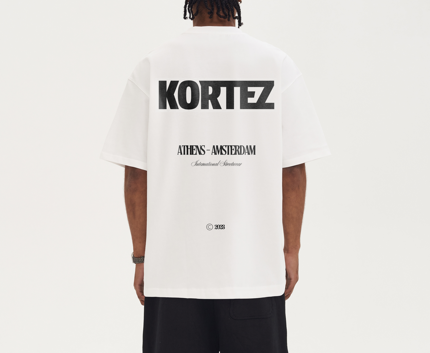 KORTEZ - Boxy T-shirt (White) | Official Kortez