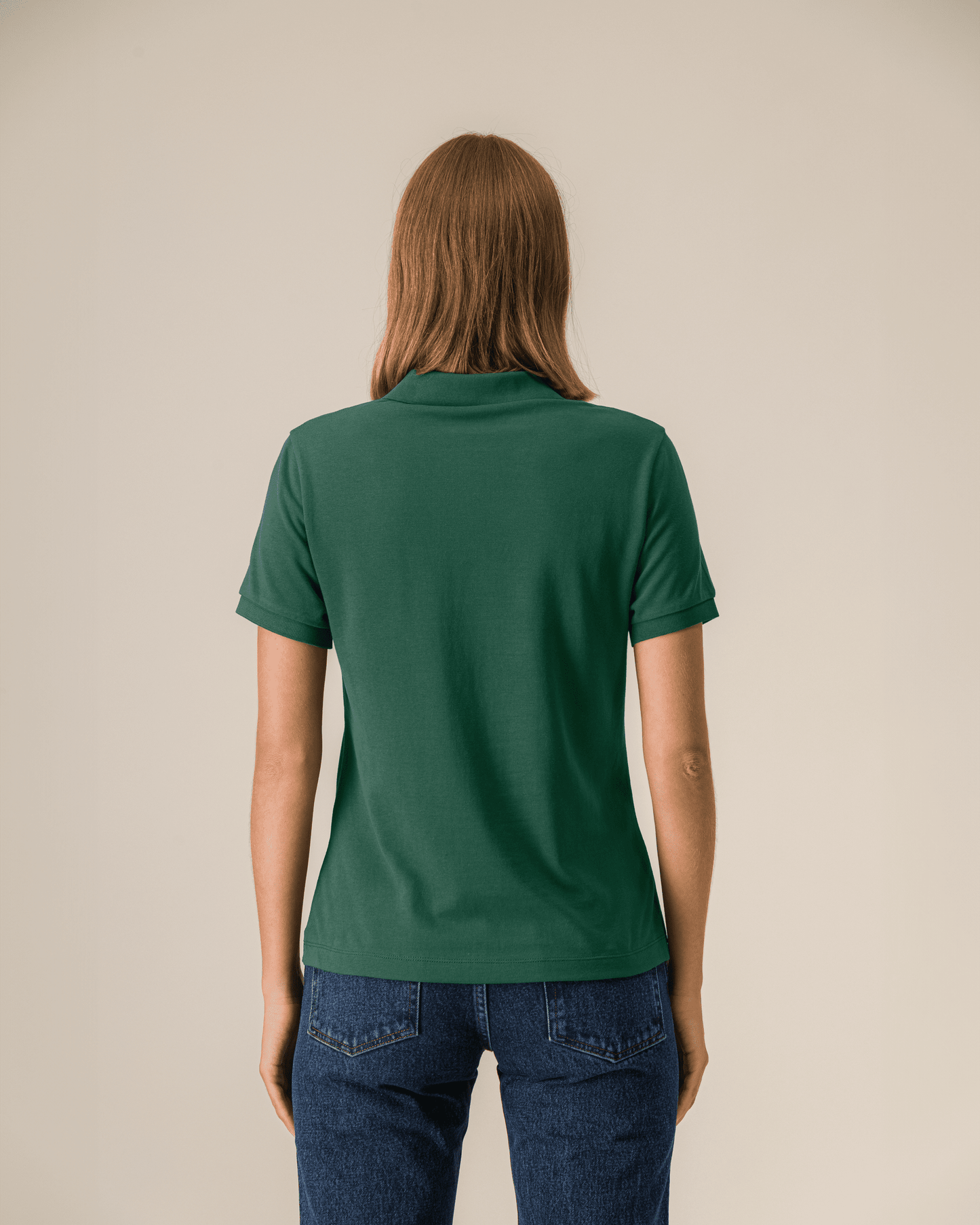 KORTEZ - Old School Badge Polo / Bottle Green