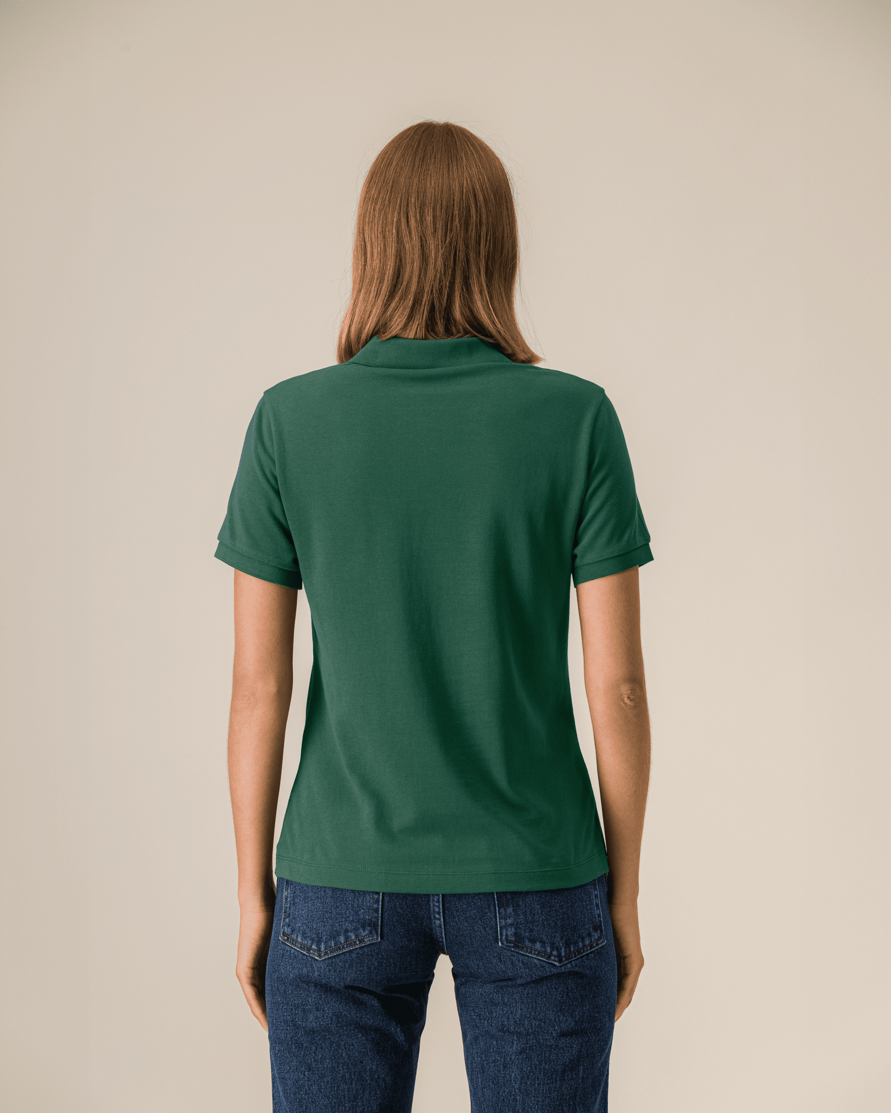 KORTEZ - Old School Badge Polo / Bottle Green