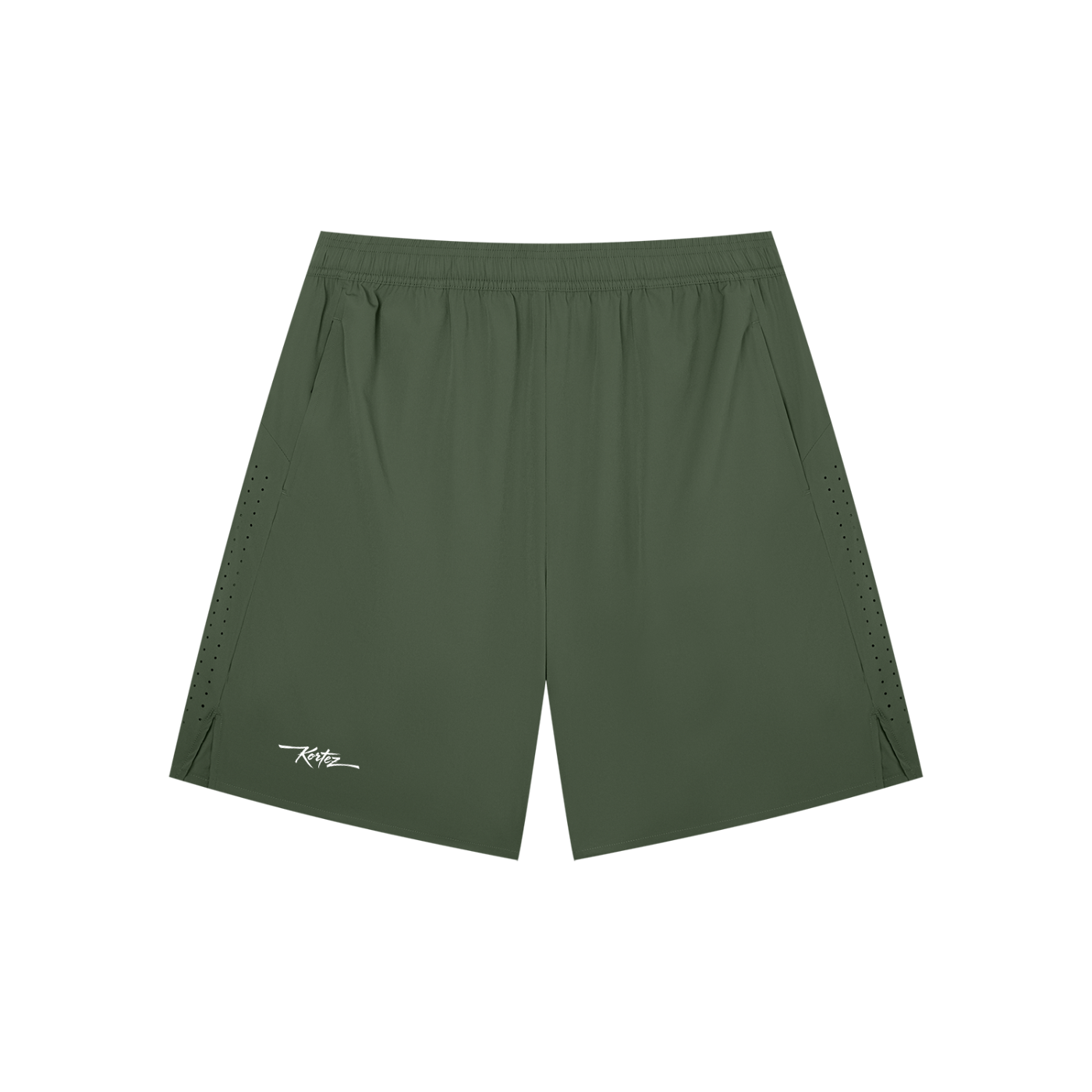 KORTEZ - Essential Lightweight Performance Shorts / Army Green