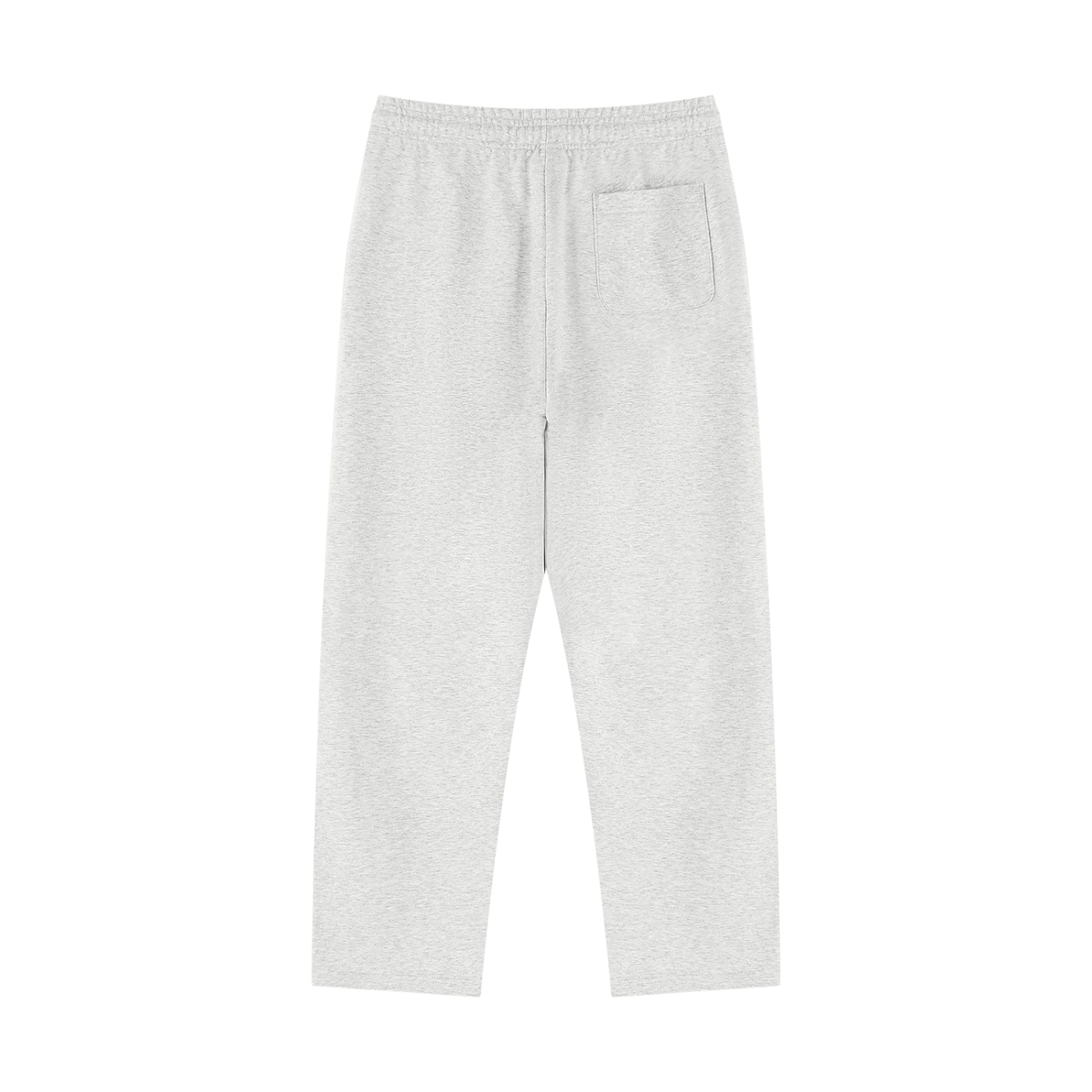 KORTEZ - Straight Leg Sweatpants / Flower Gray