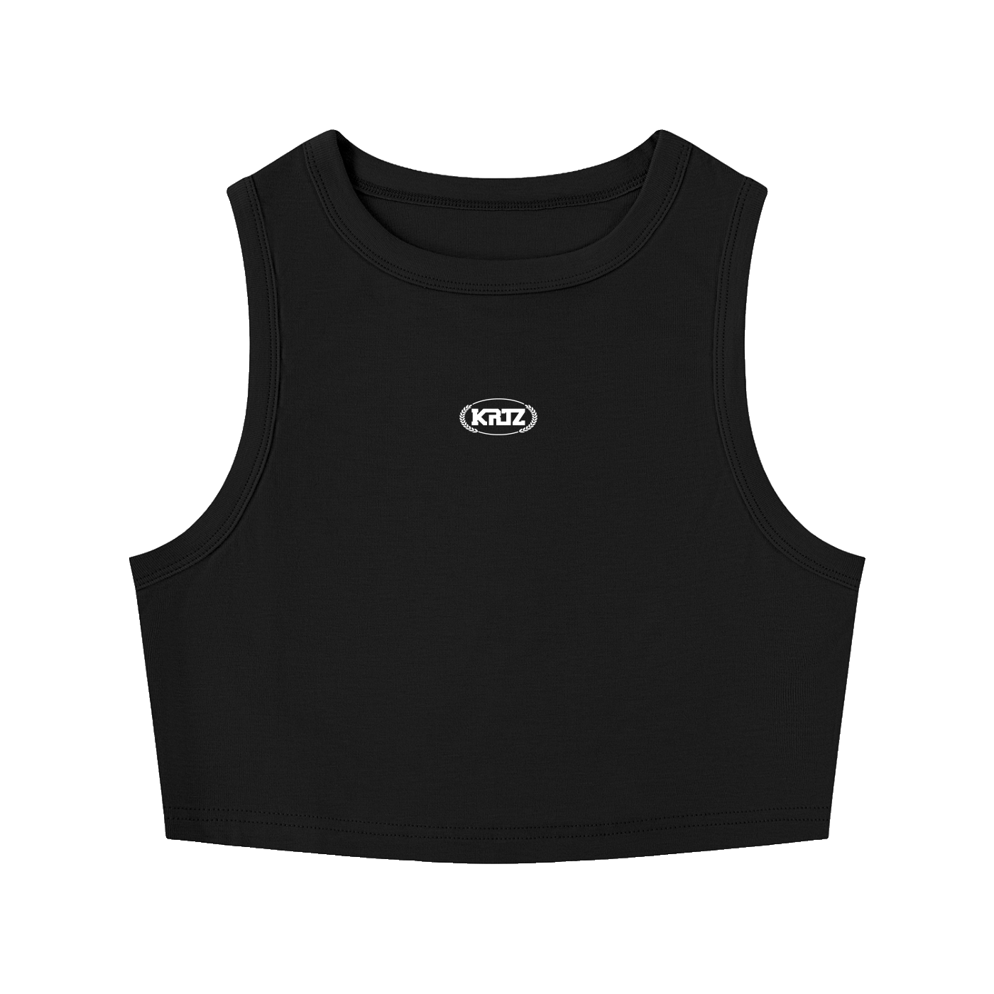 KORTEZ - Essential Crop Tanks / Black
