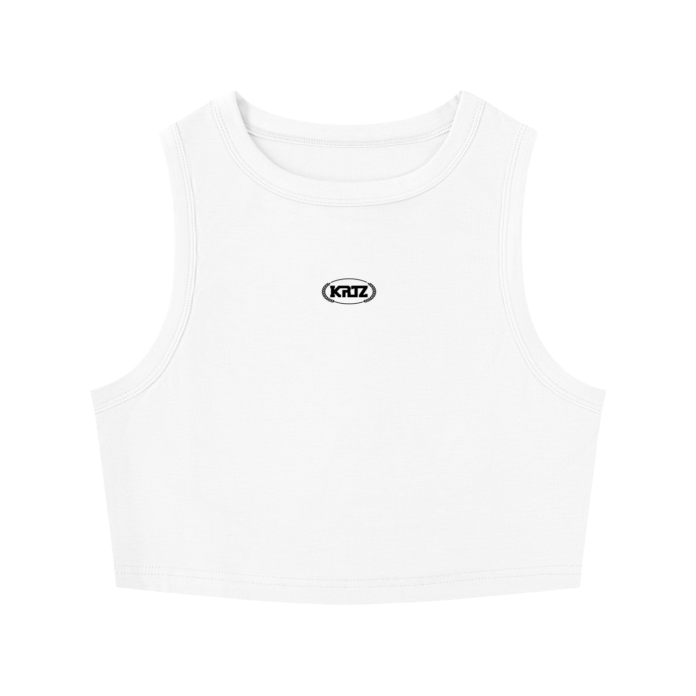 KORTEZ - Essential Crop Tanks / White