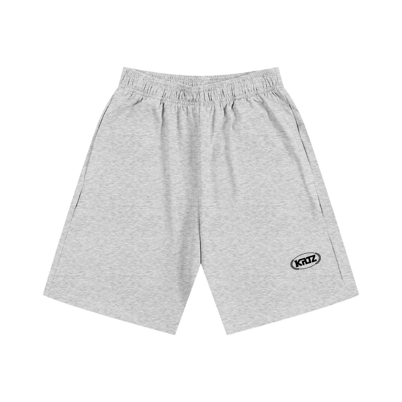 KORTEZ - Essential Heavyweight Shorts / Flower Gray