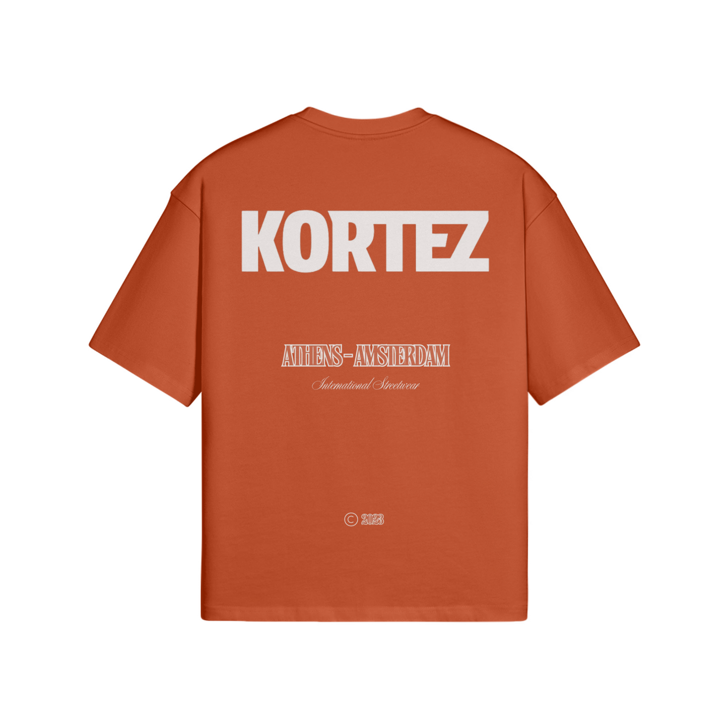 KORTEZ - Boxy T-shirt (Orange) | Official Kortez