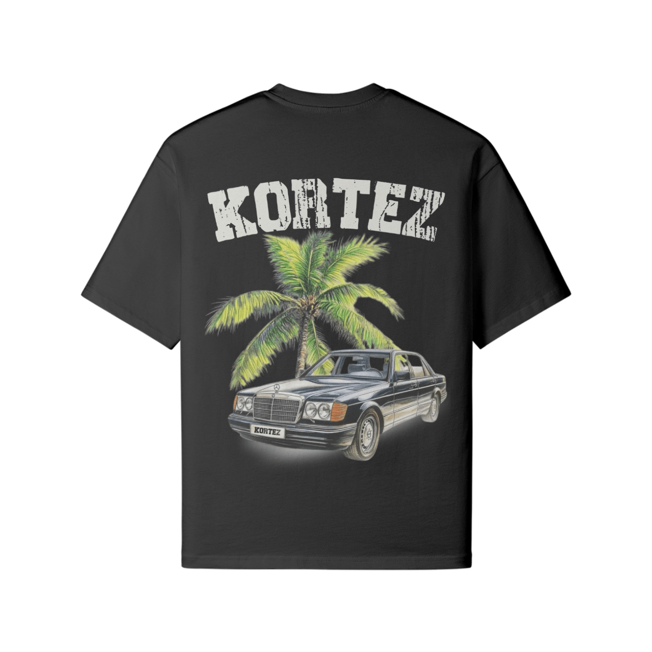 KORTEZ - OLD MONEY GRAPHIC TEE / BLACK