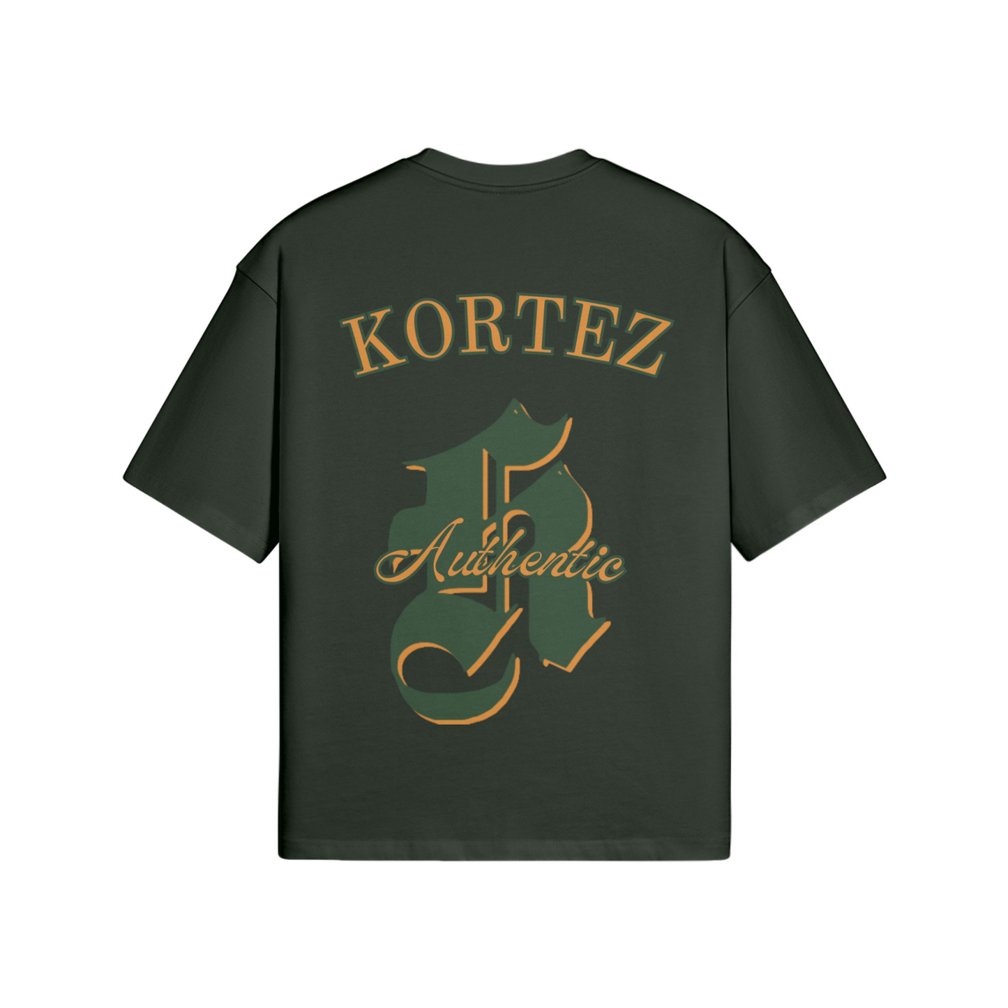 KORTEZ -  Boxy T-shirt (Jungle Green) | Official Kortez