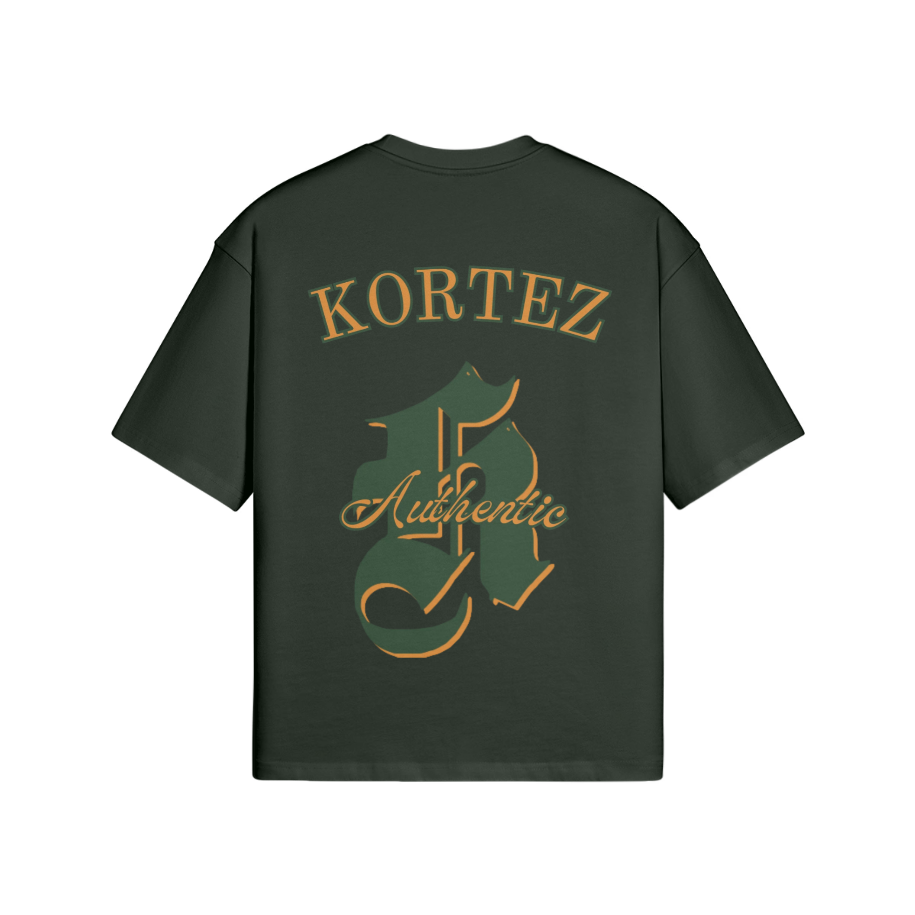 KORTEZ -  Boxy T-shirt (Jungle Green) | Official Kortez