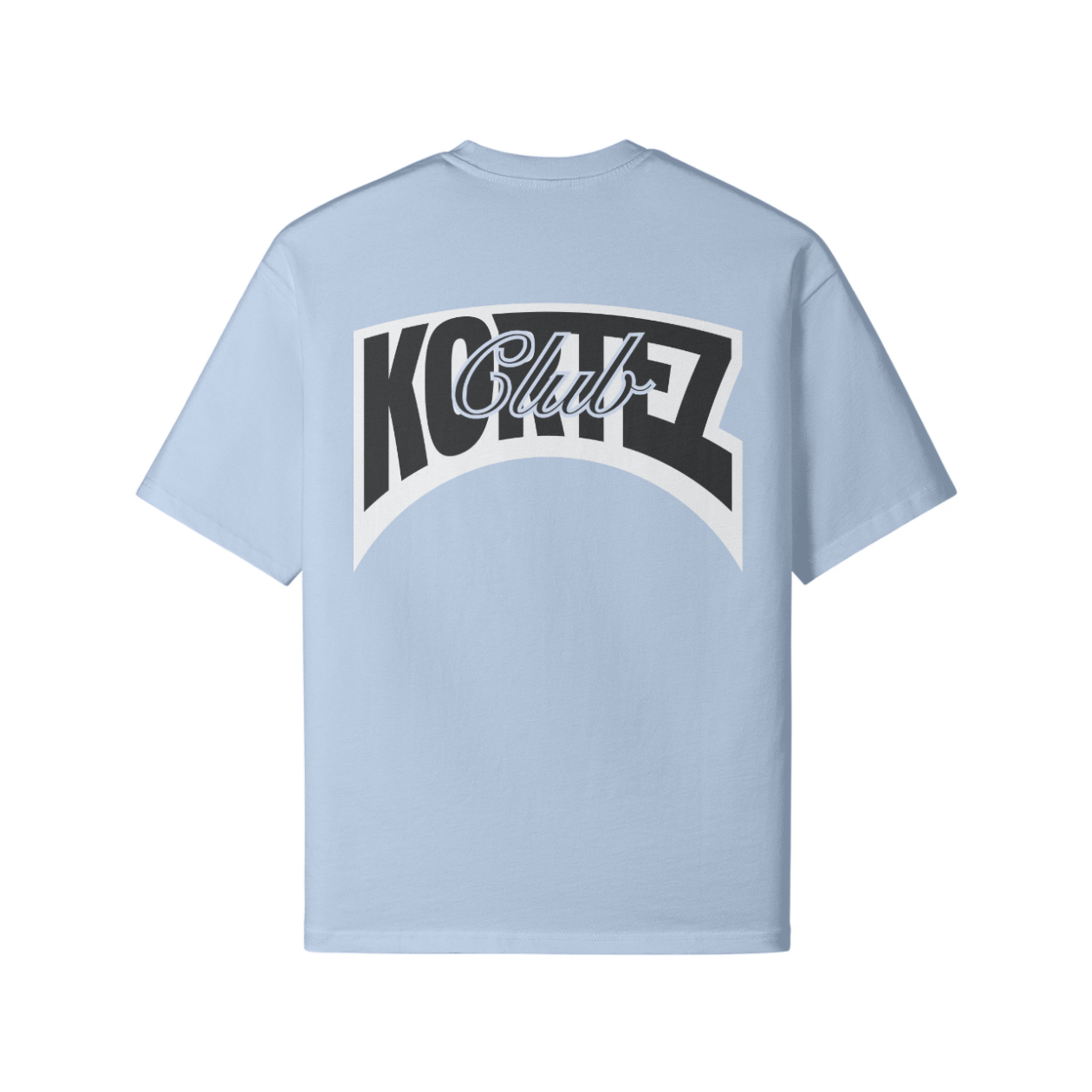 KORTEZ - Boxy T-shirt (Baby blue) | Official Kortez