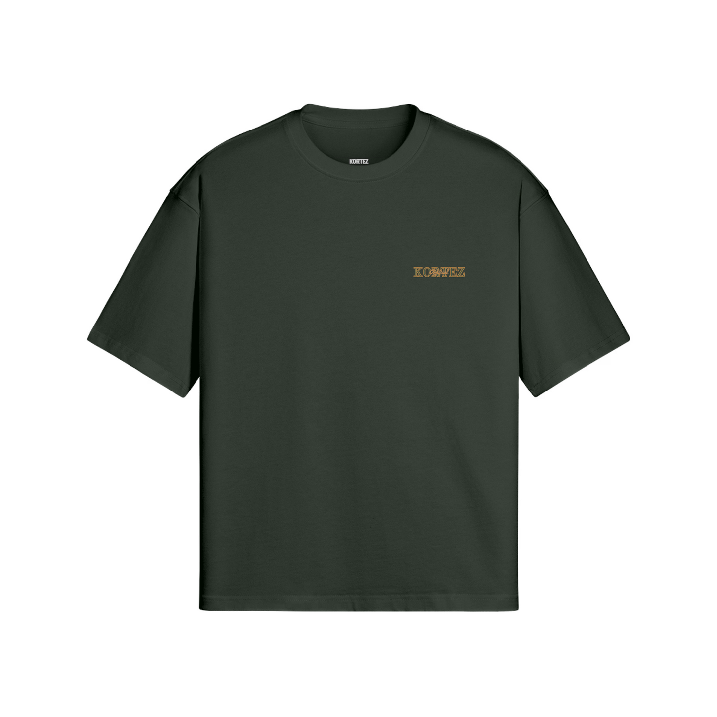 KORTEZ -  Boxy T-shirt (Jungle Green) | Official Kortez