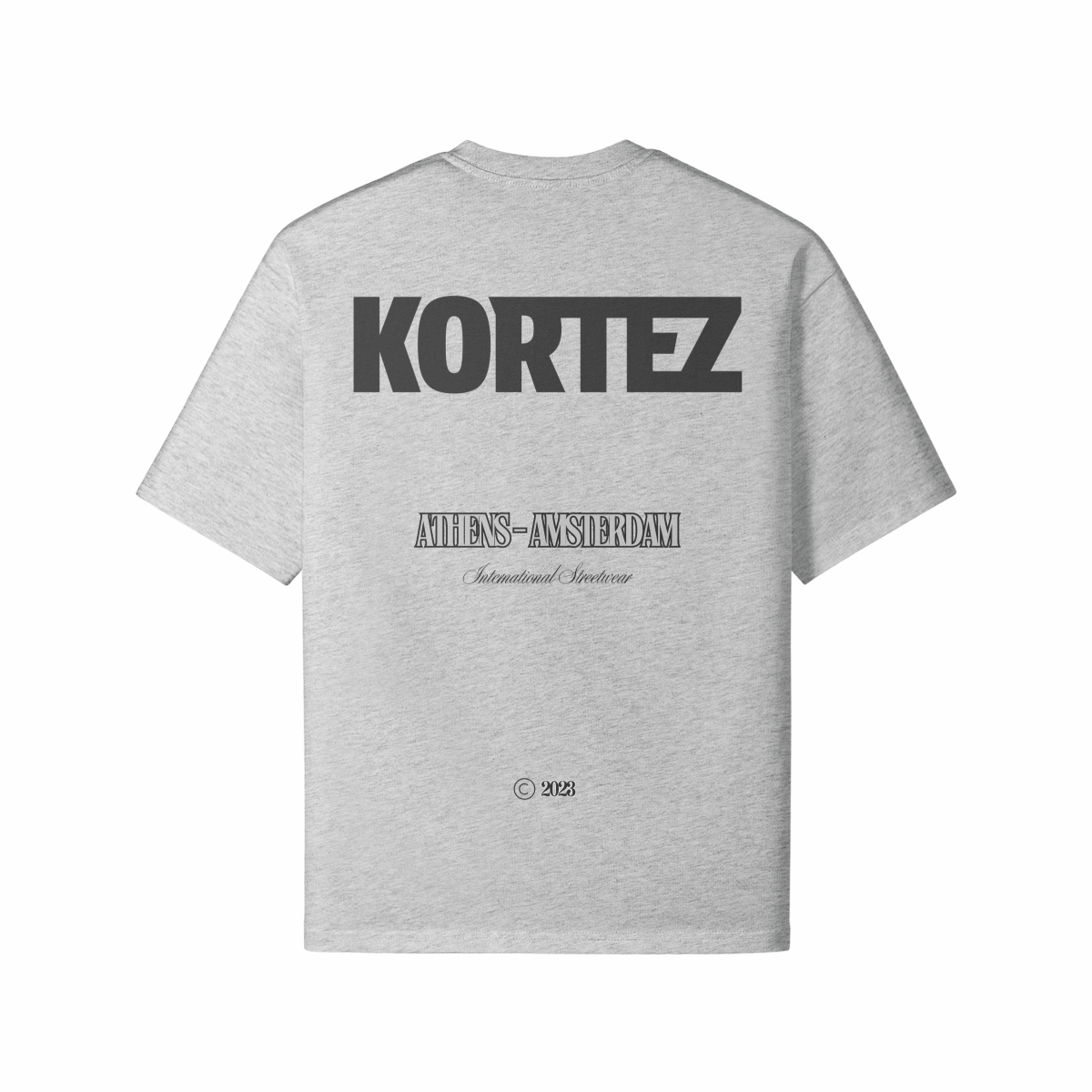 KORTEZ - Boxy T-shirt (Heather Gray) | Official Kortez