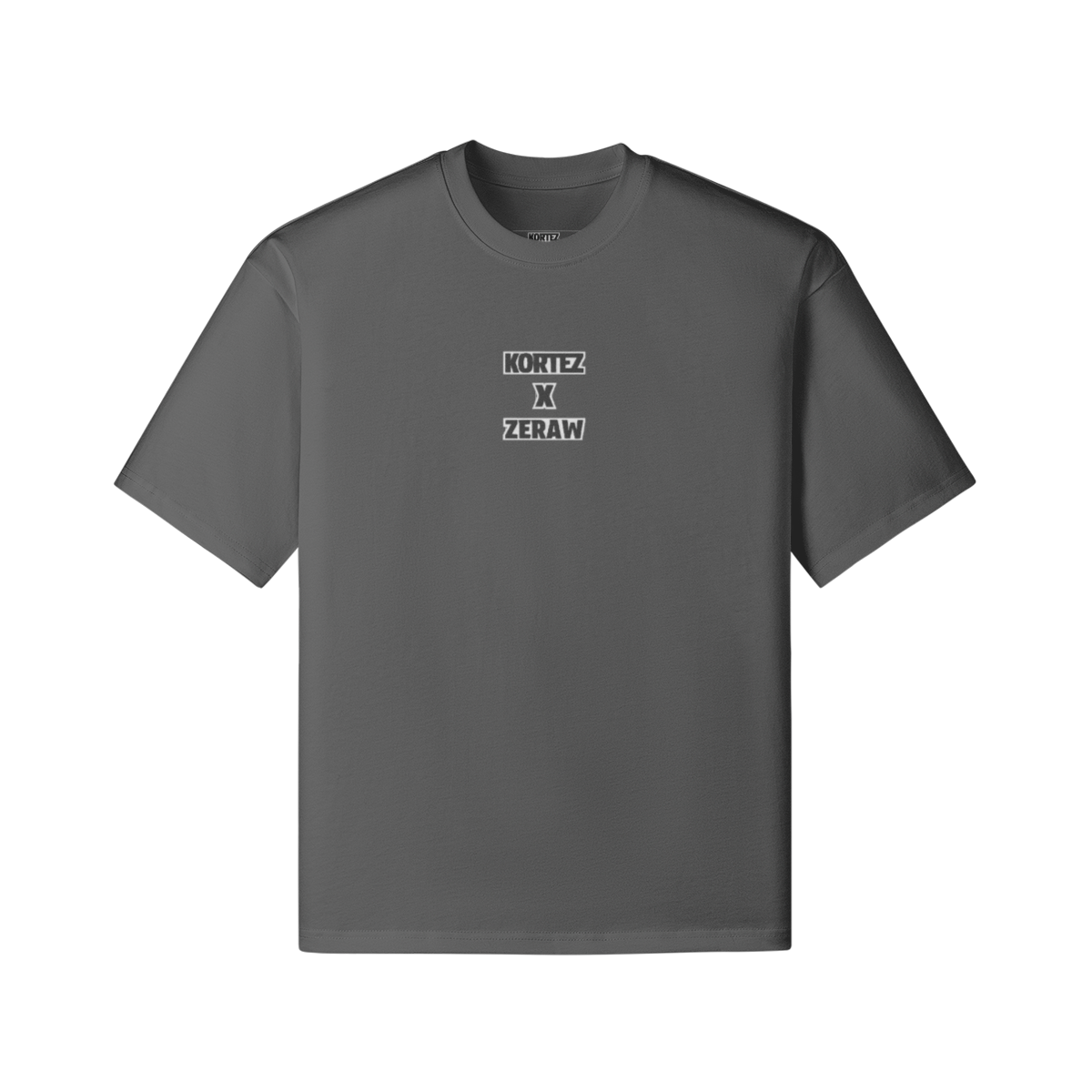 KORTEZ X ZERAW - Iconic Tee (Gray) | Official Kortez